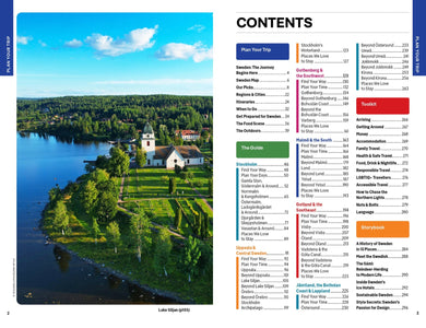 Lonely Planet Sweden inside page 1