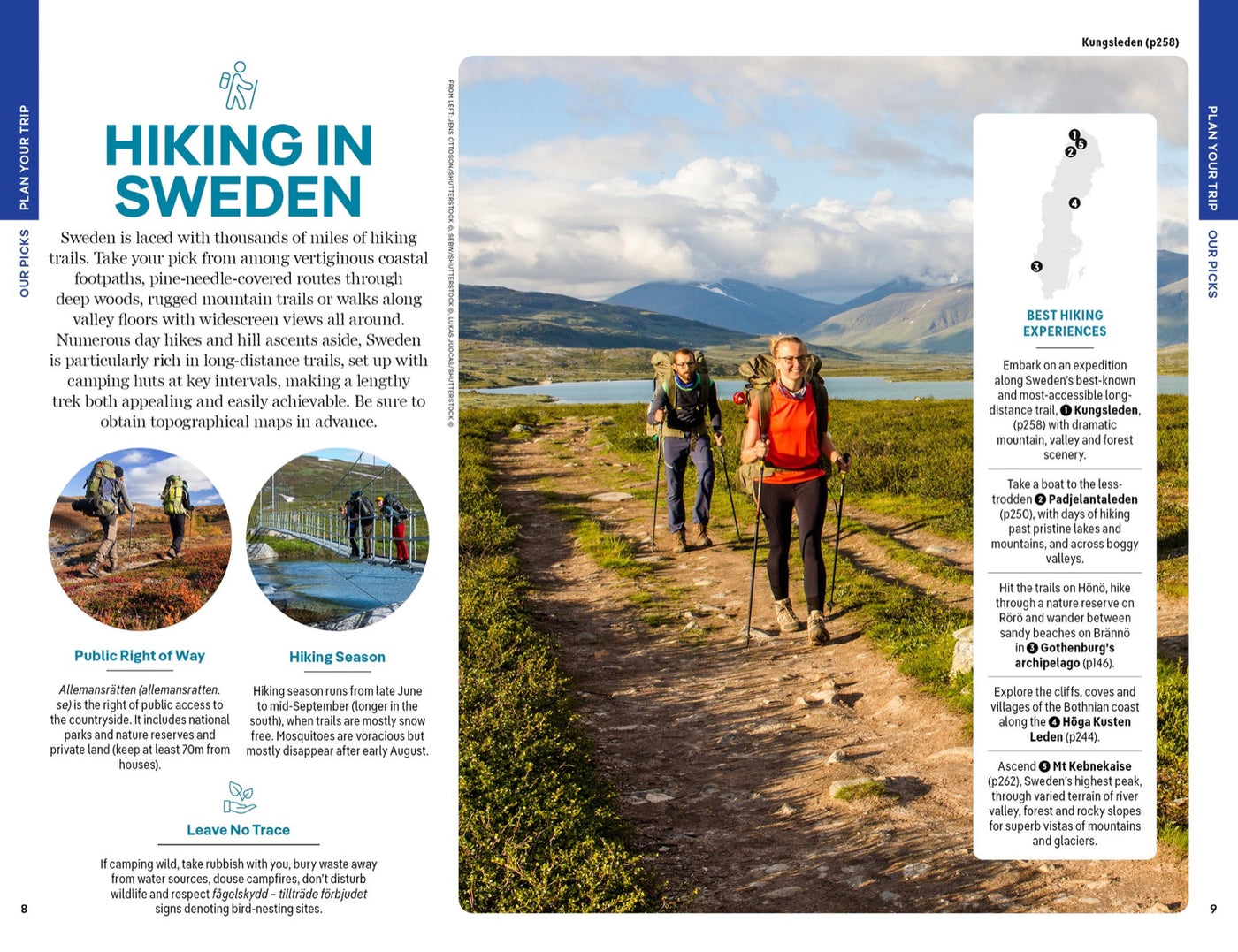 Lonely Planet Sweden inside page 4