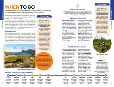 Lonely Planet Sweden inside page 6