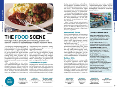 Lonely Planet Sweden inside page 8