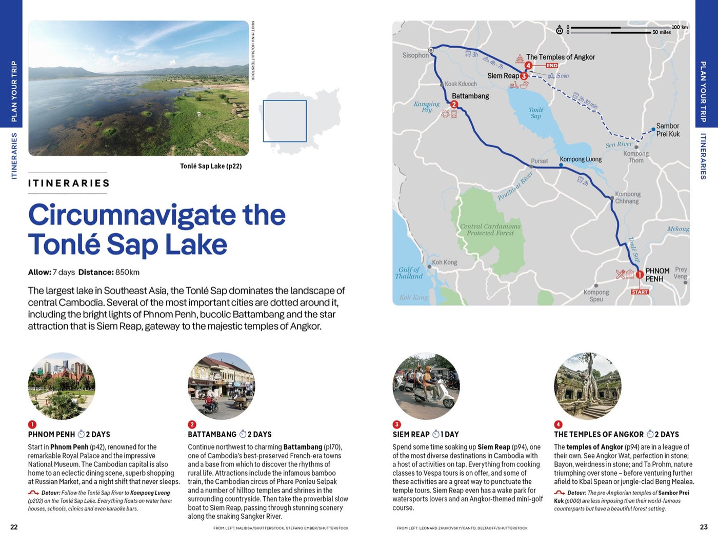 Lonely Planet Cambodia inside page 5