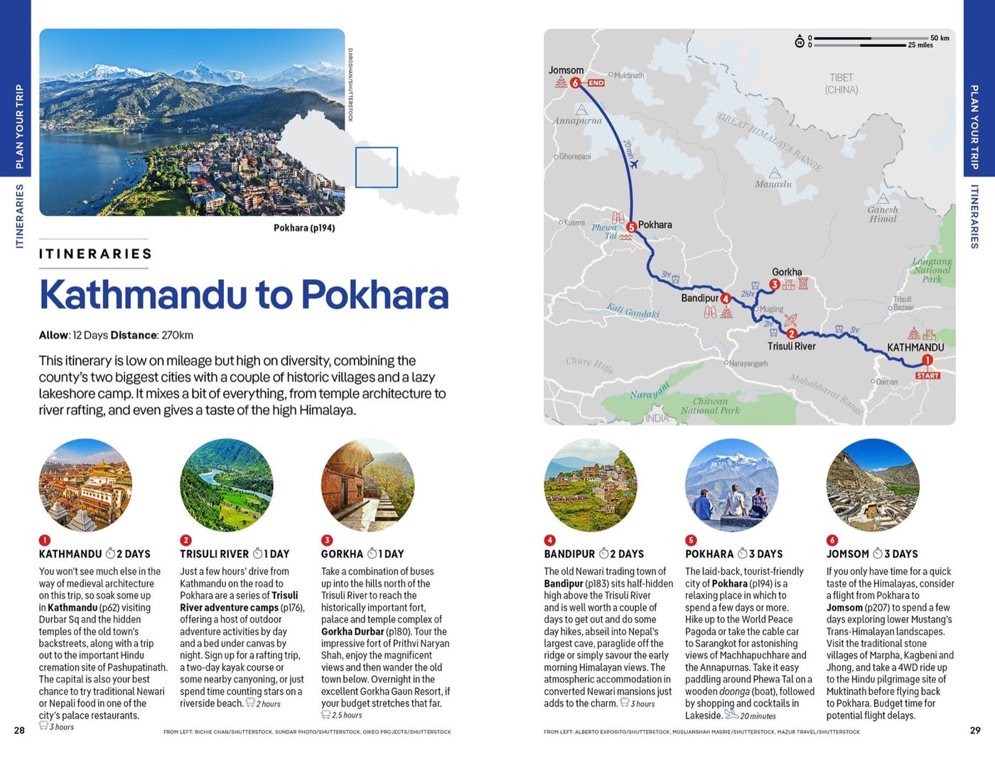 Lonely Planet Nepal inside page 5
