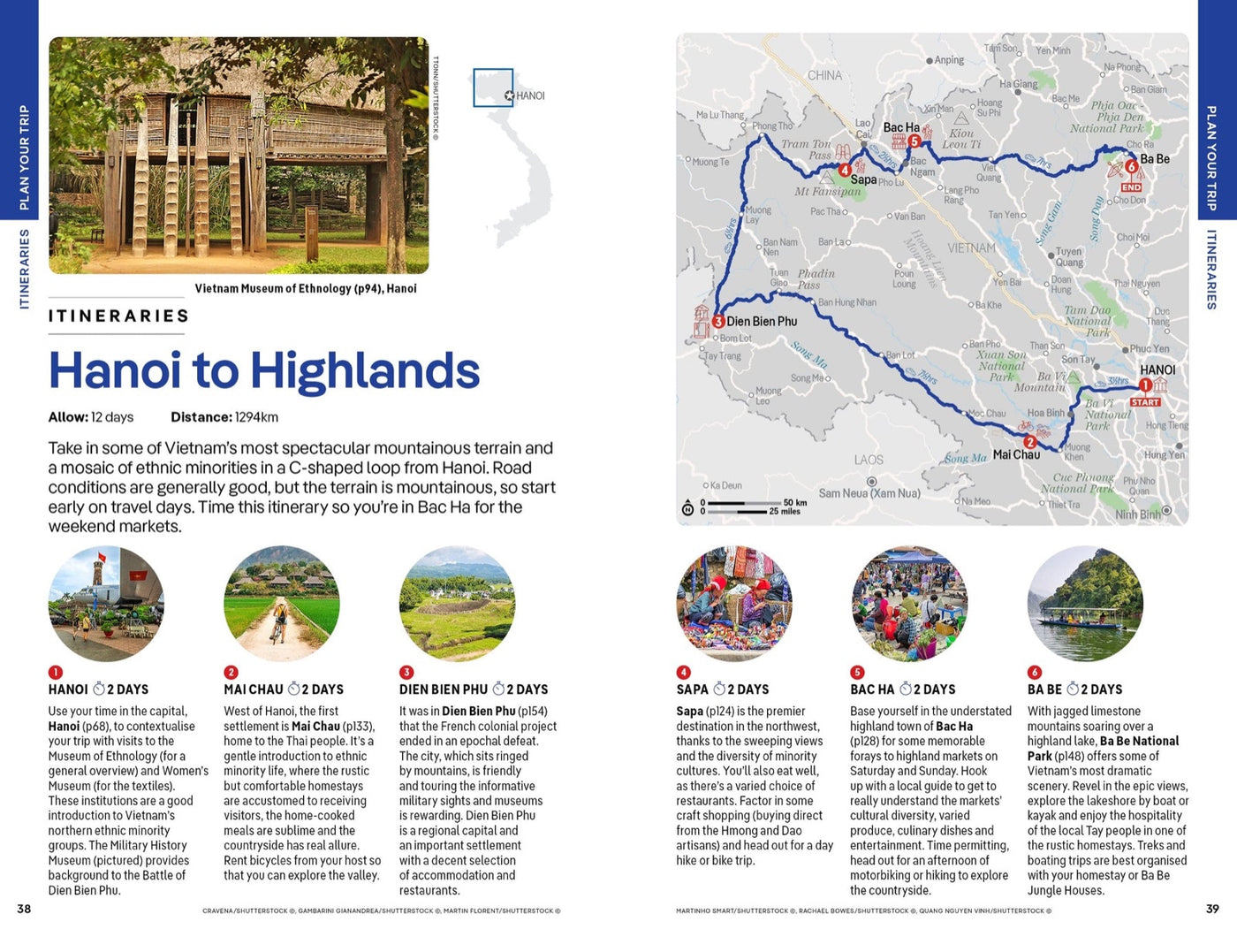 Lonely Planet Vietnam inside page 5