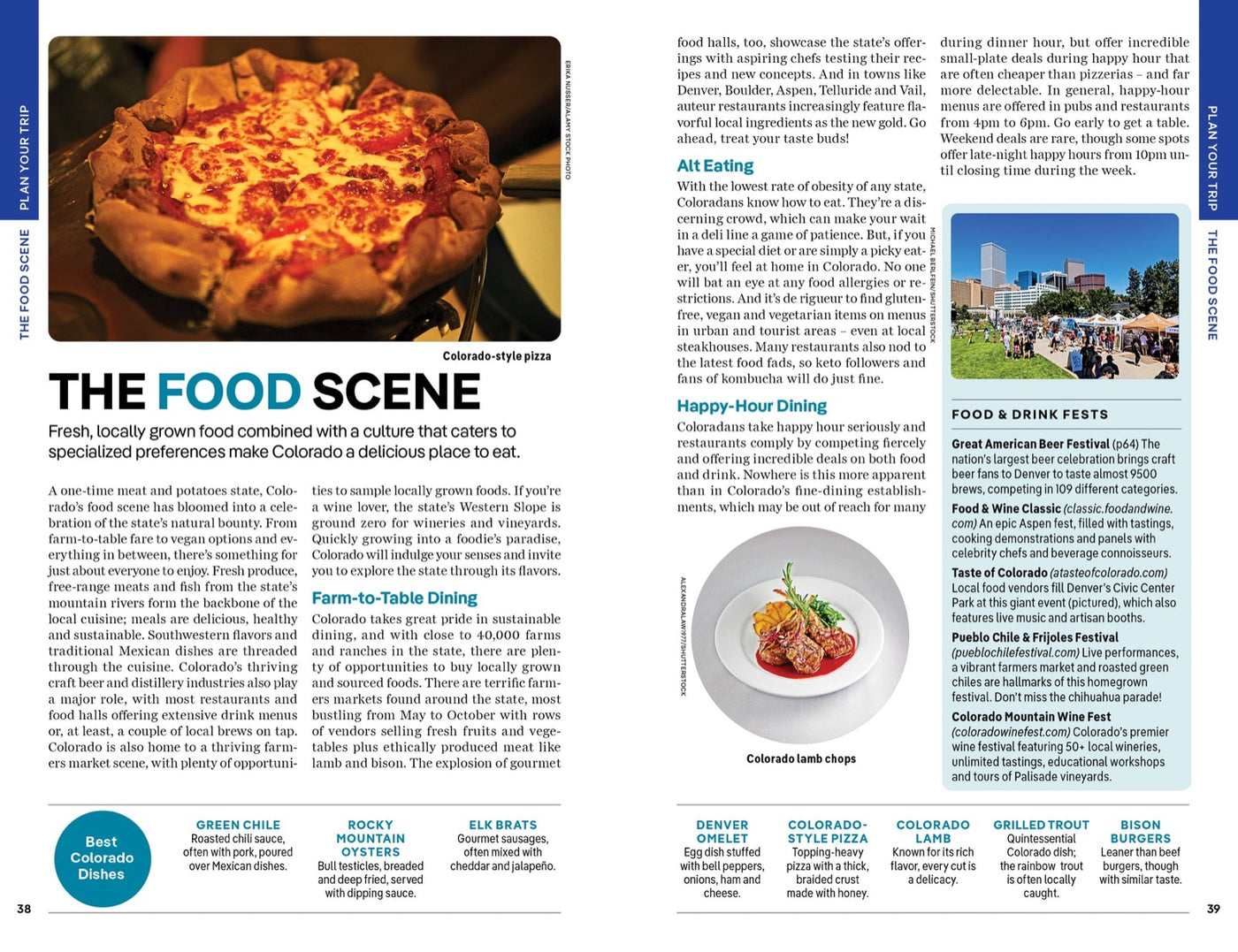 Lonely Planet Colorado inside page 8