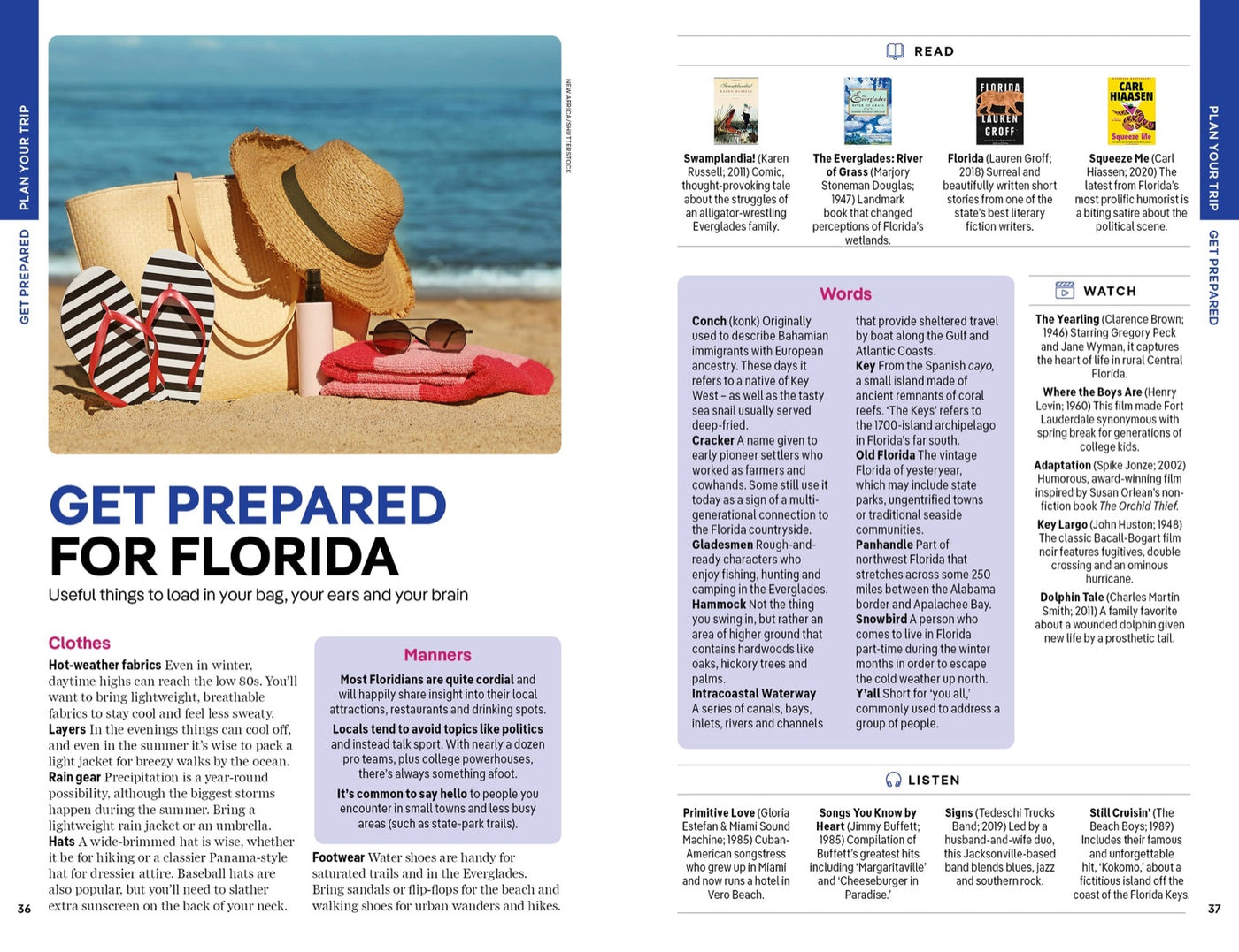 Lonely Planet Florida inside page 7