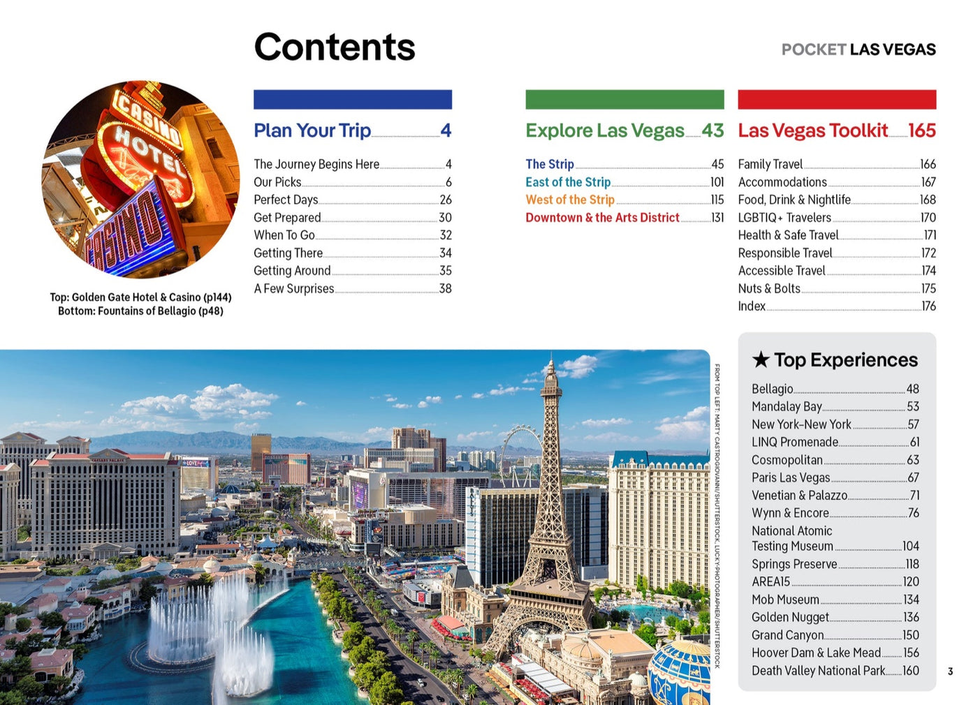 Lonely Planet Pocket Las Vegas inside page 1