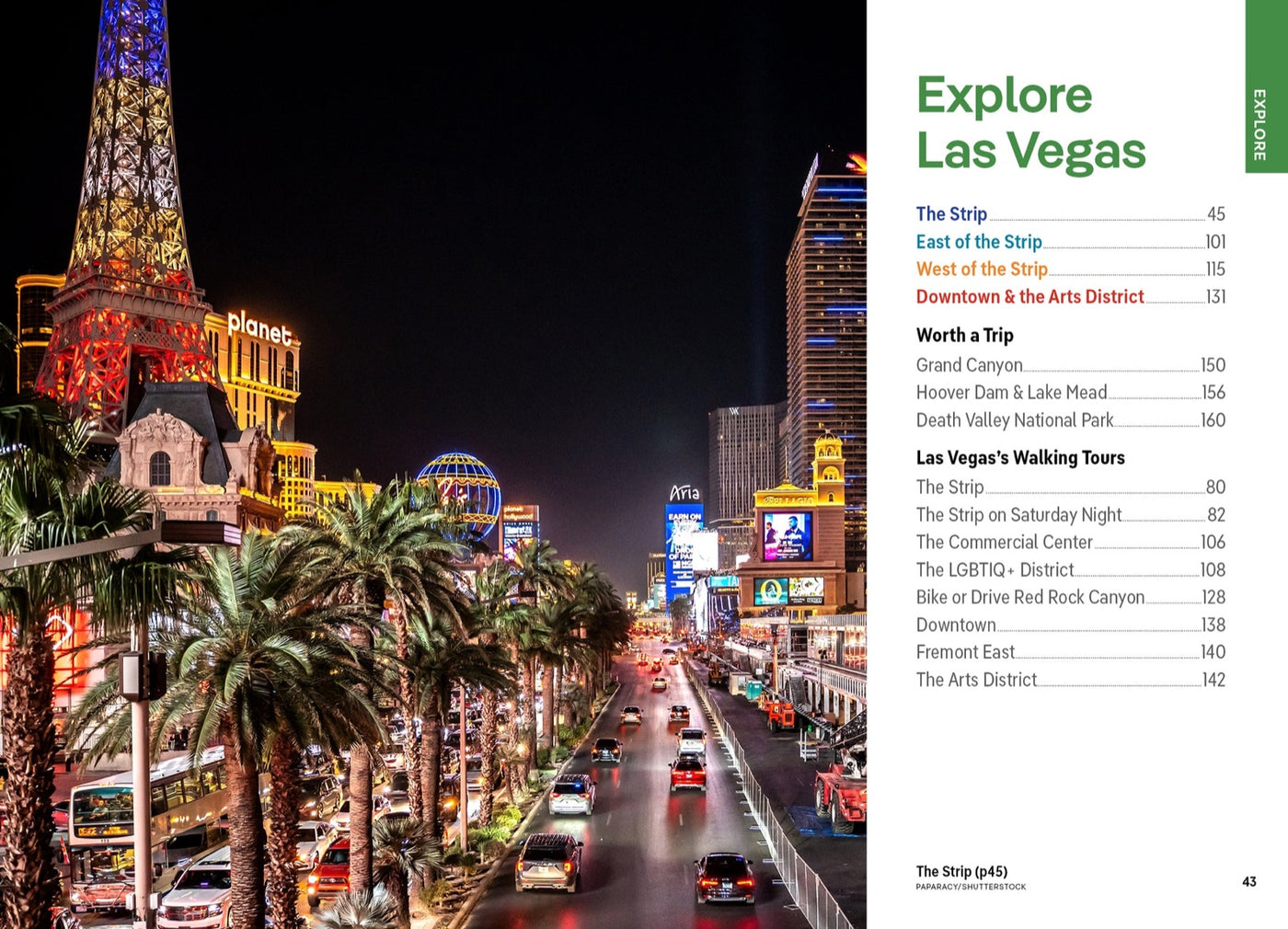 Lonely Planet Pocket Las Vegas inside page 8