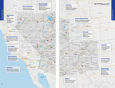 Lonely Planet Southwest USA inside page 3