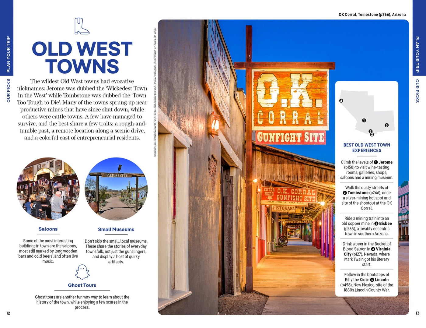 Lonely Planet Southwest USA inside page 4