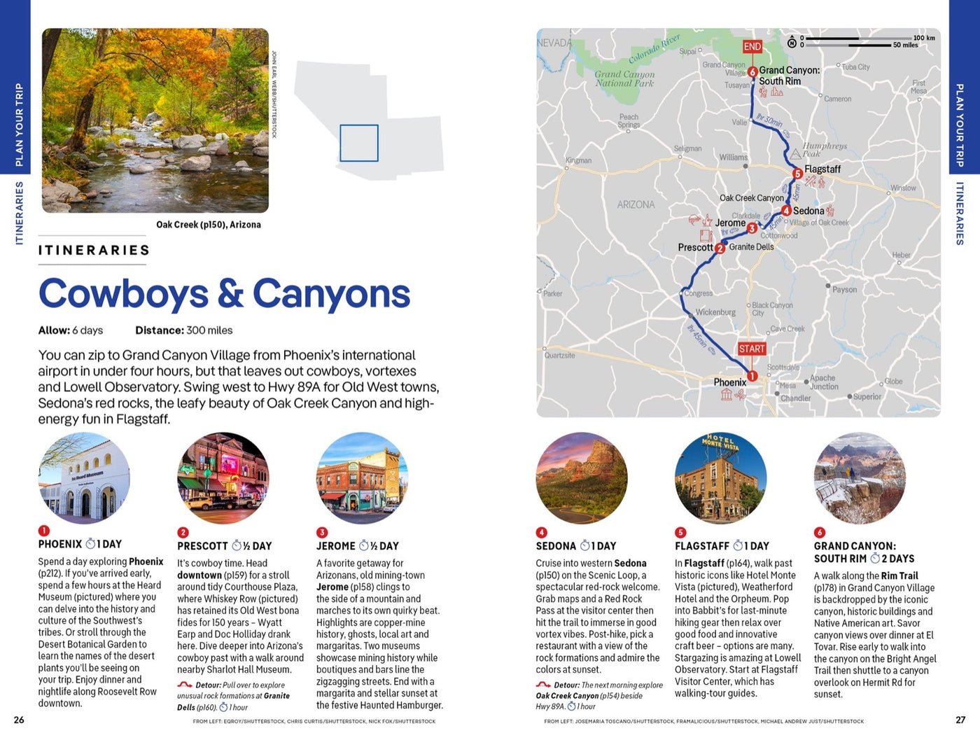 Lonely Planet Southwest USA inside page 5