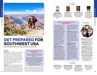 Lonely Planet Southwest USA inside page 7
