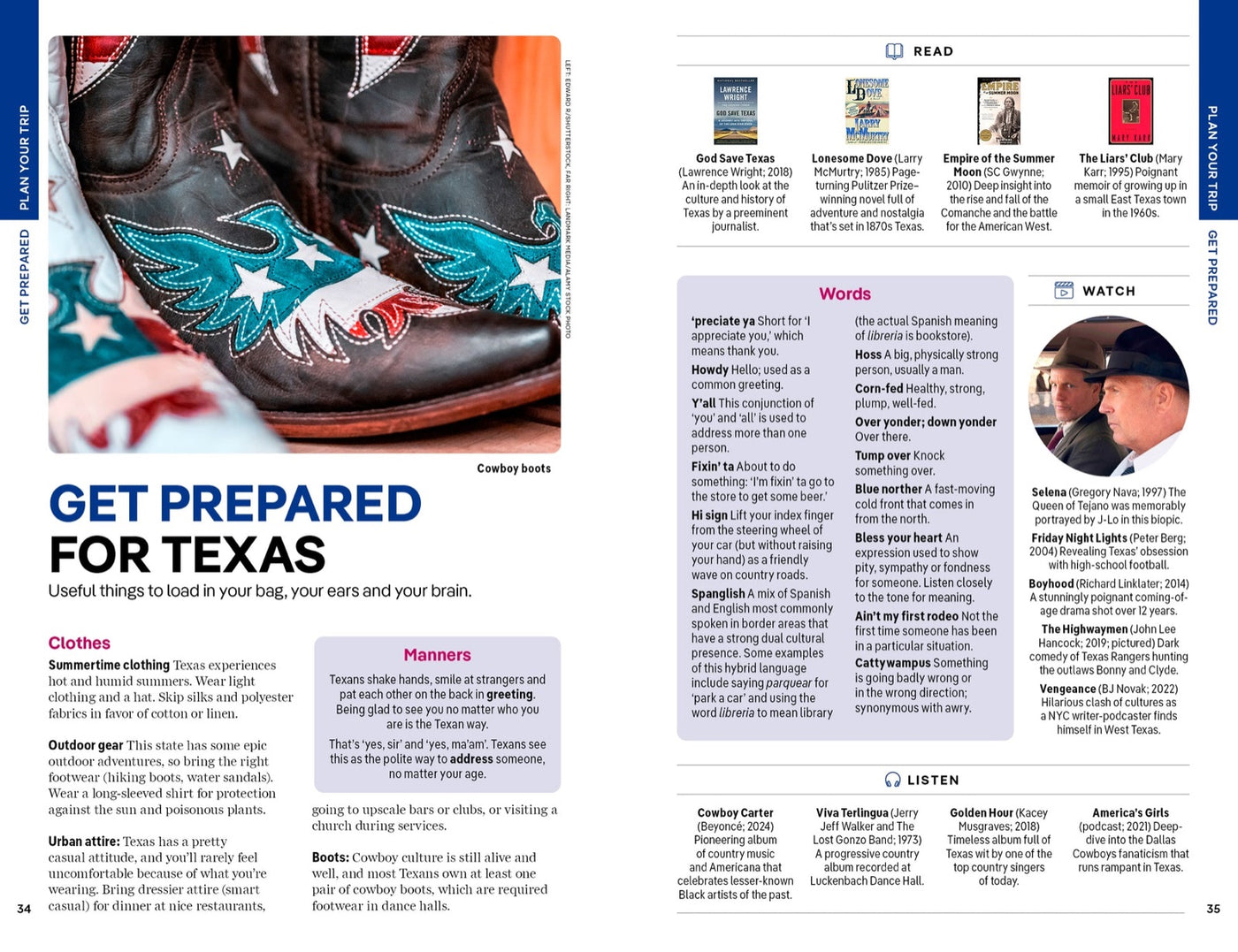 Lonely Planet Texas inside page 7