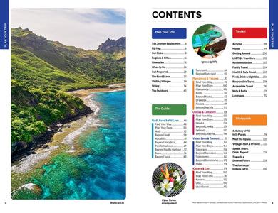 Lonely Planet Fiji inside page 1