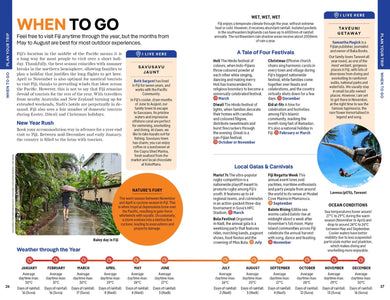 Lonely Planet Fiji inside page 6