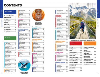 Lonely Planet New Zealand inside page 1