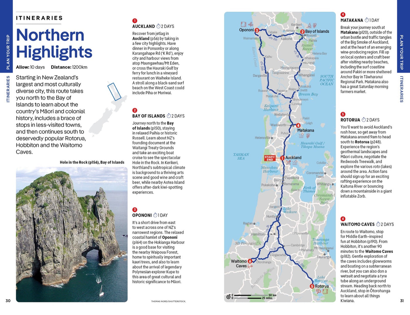 Lonely Planet New Zealand inside page 5