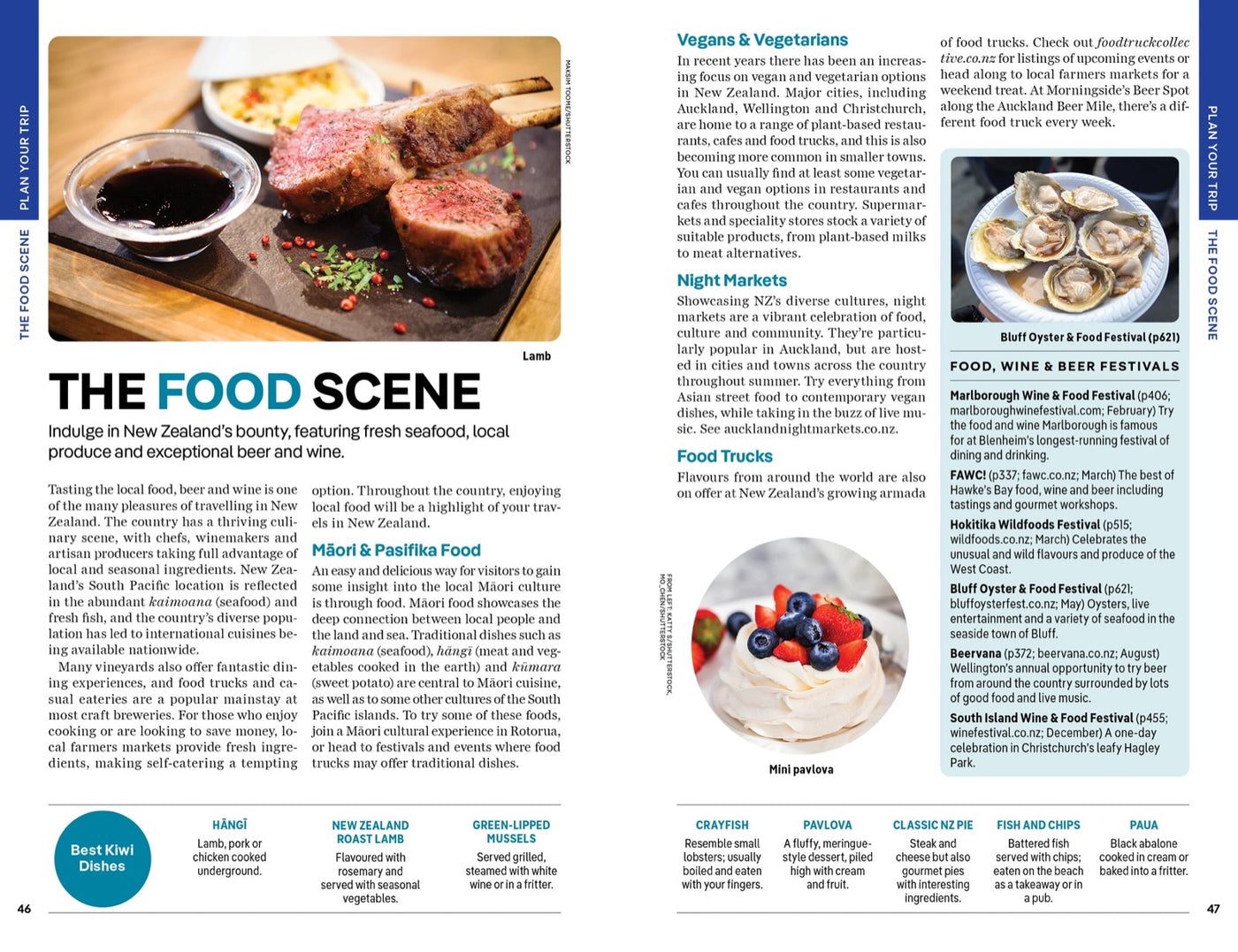 Lonely Planet New Zealand inside page 9