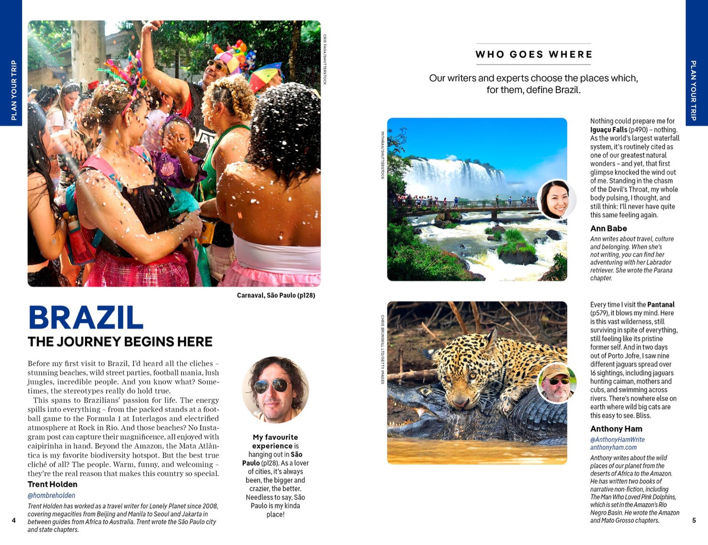 Lonely Planet Brazil inside page 2