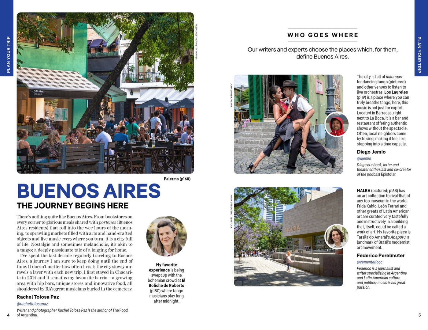 Lonely Planet Buenos Aires inside page 2