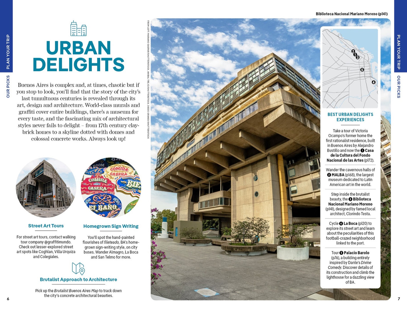 Lonely Planet Buenos Aires inside page 3
