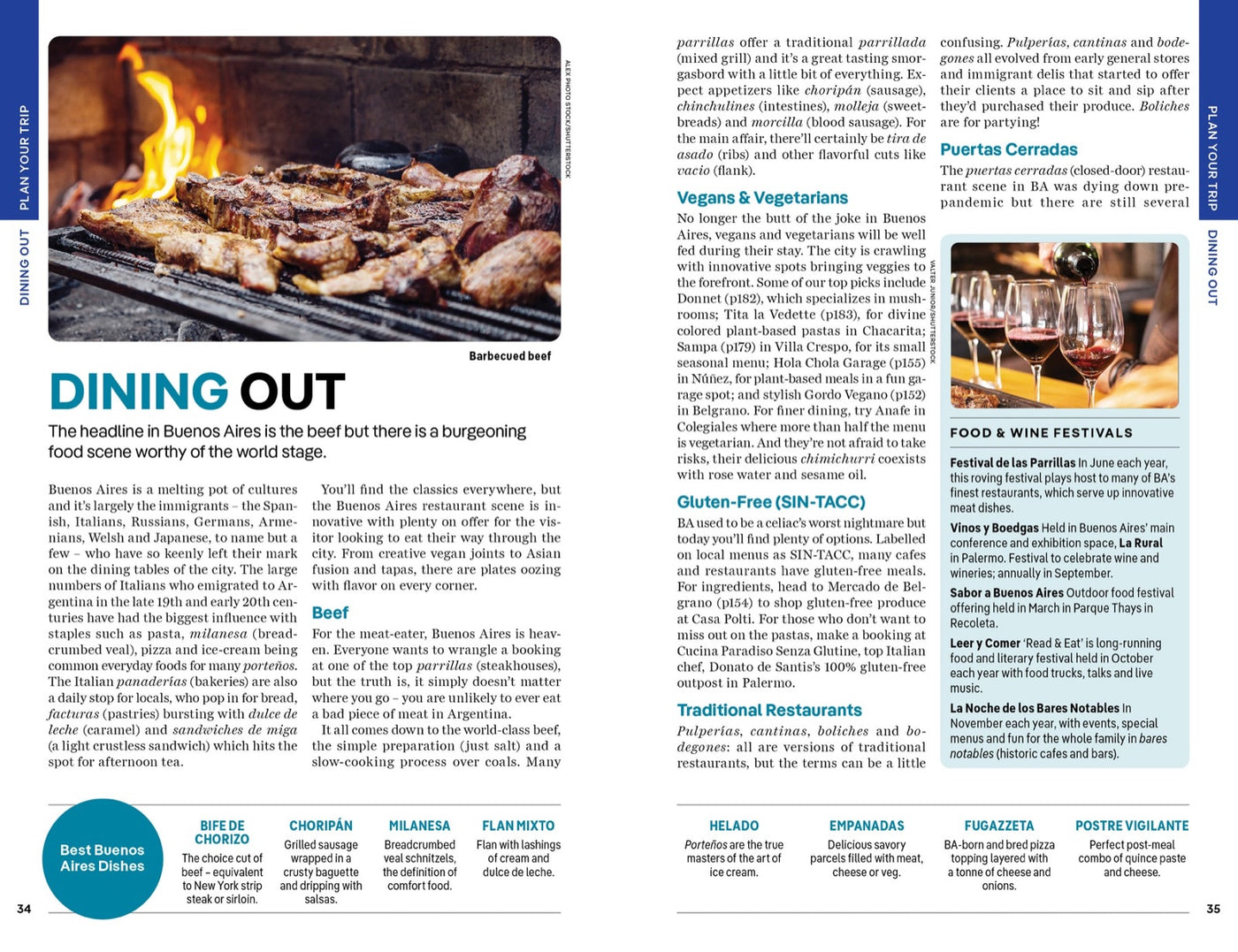 Lonely Planet Buenos Aires inside page 7