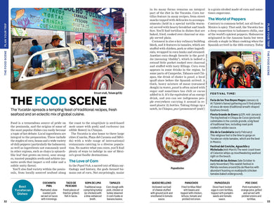 Lonely Planet Cancun, Cozumel & the Yucatan inside page 8