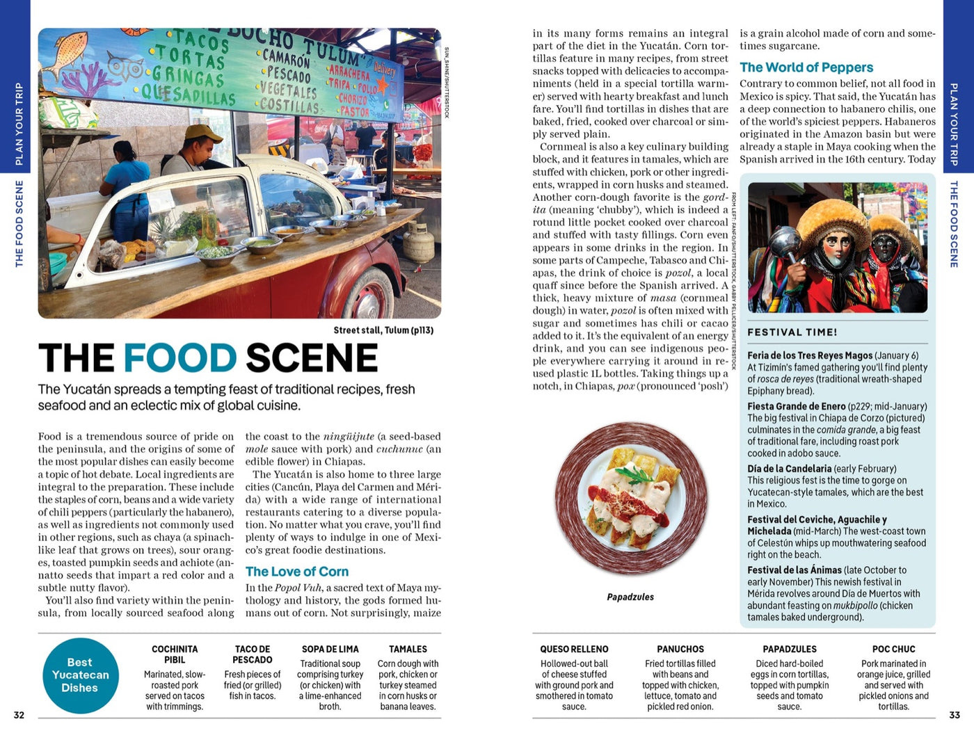 Lonely Planet Cancun, Cozumel & the Yucatan inside page 8