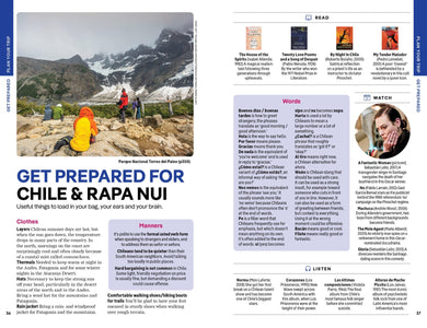 Lonely Planet Chile & Rapa Nui (Easter Island) inside page 7