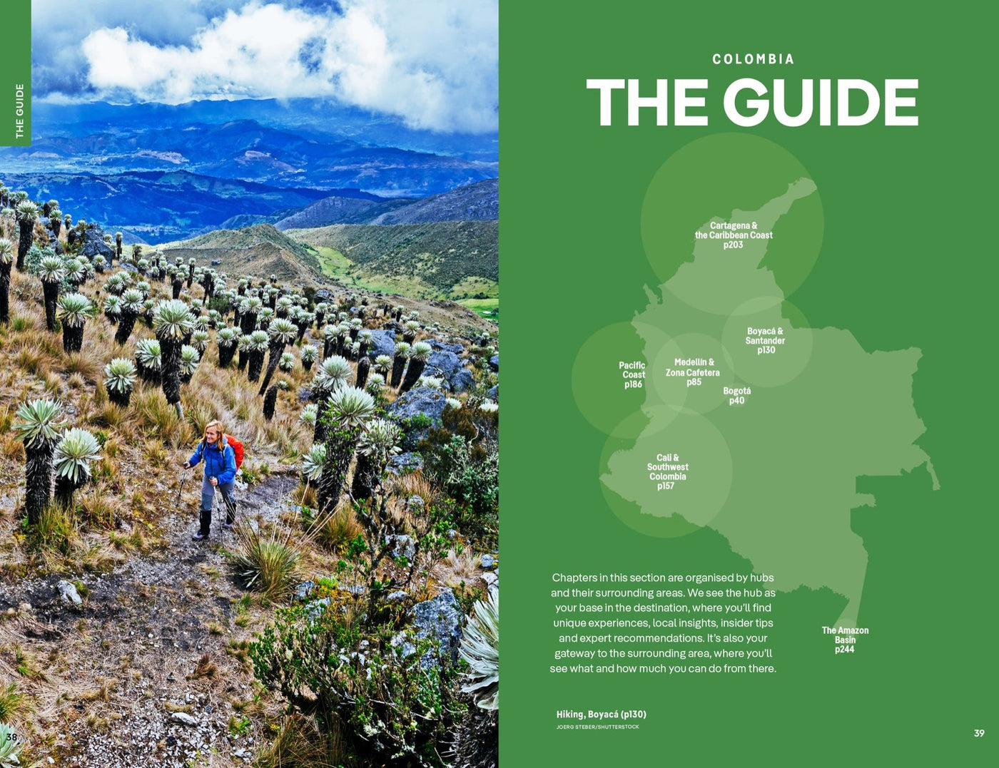 Lonely Planet Colombia inside page 9