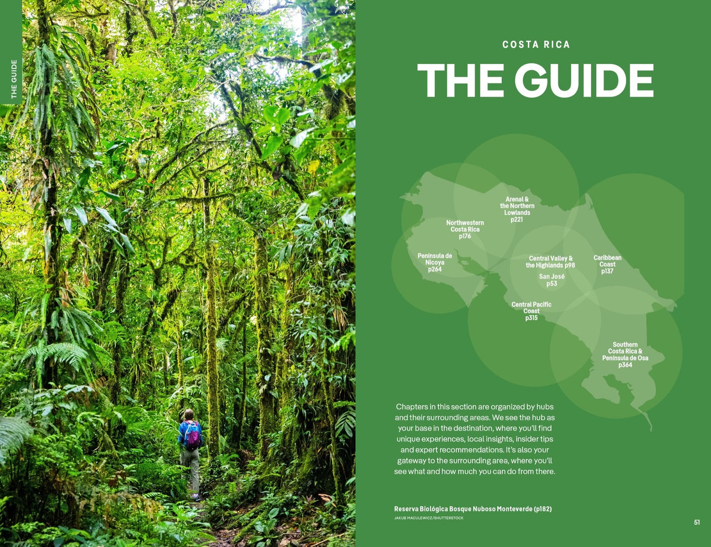 Lonely Planet Costa Rica inside page 9
