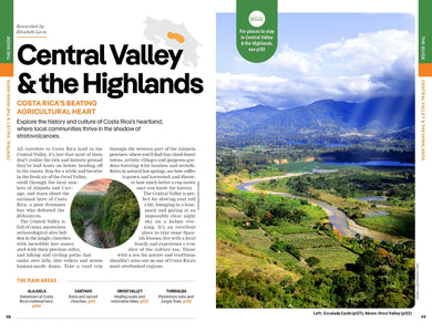 Lonely Planet Costa Rica inside page 10