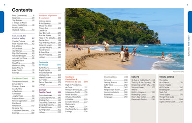 Lonely Planet Experience Costa Rica inside page 3