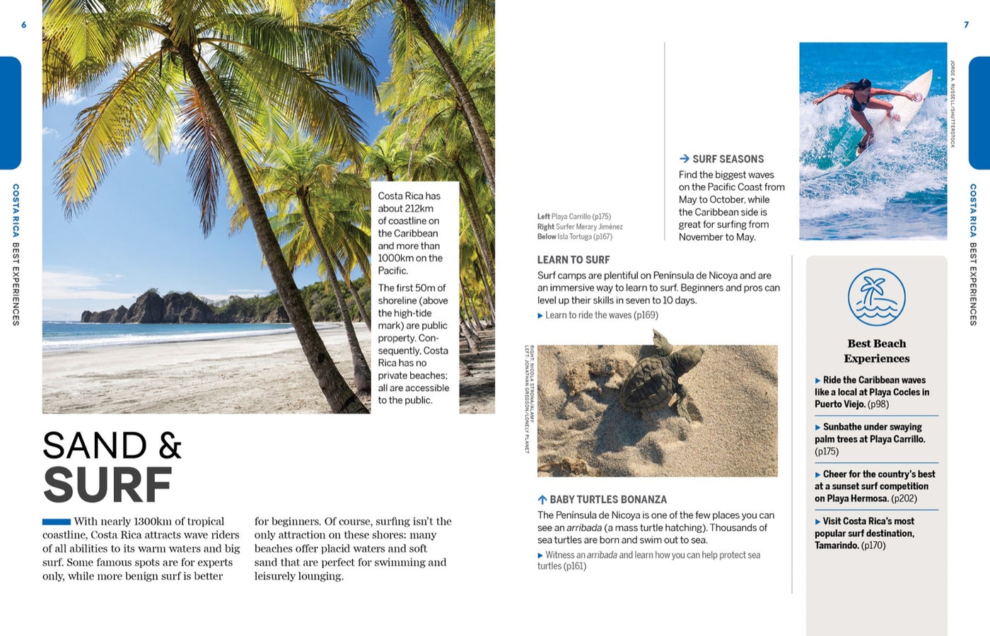 Lonely Planet Experience Costa Rica inside page 4