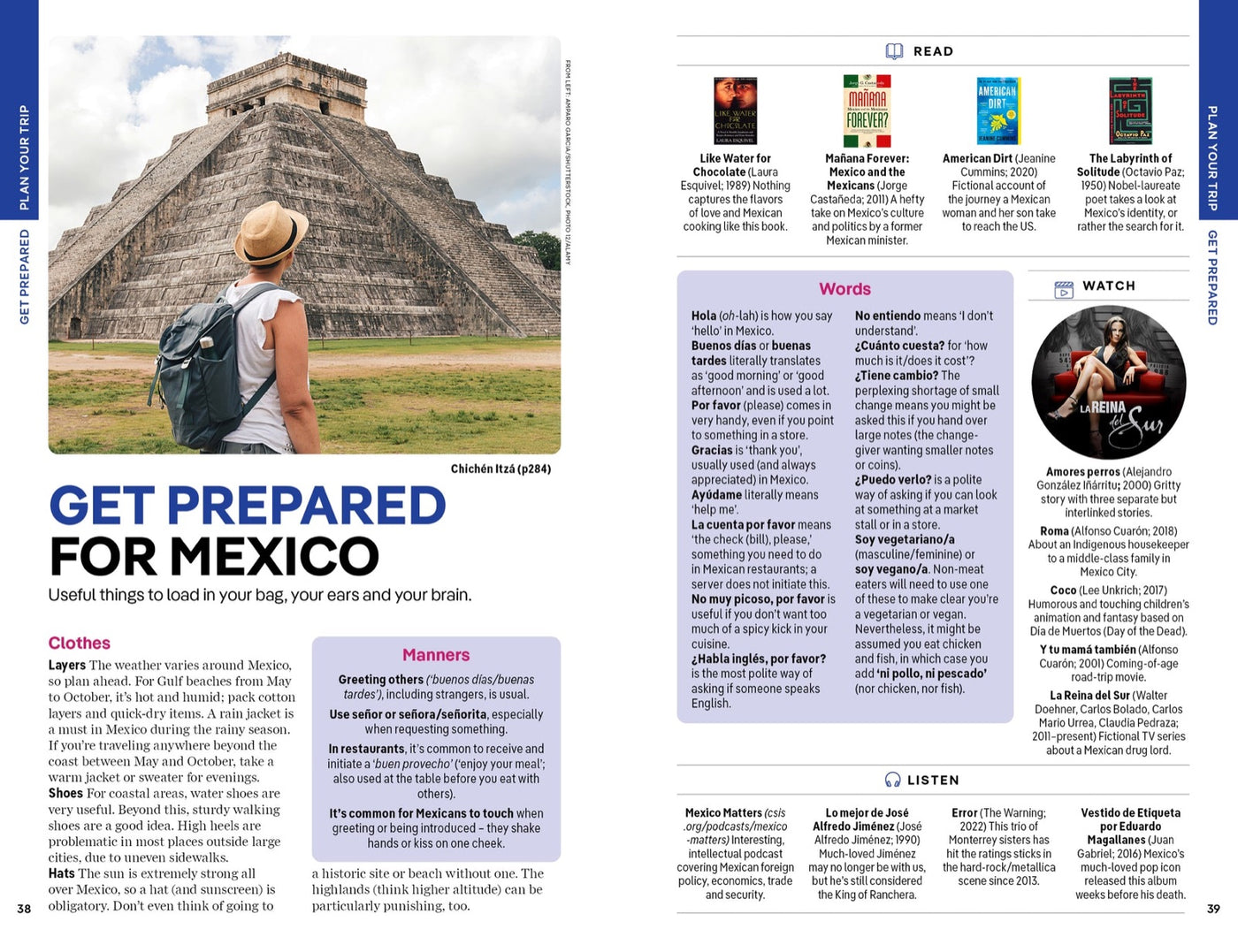 Lonely Planet Mexico inside page 7
