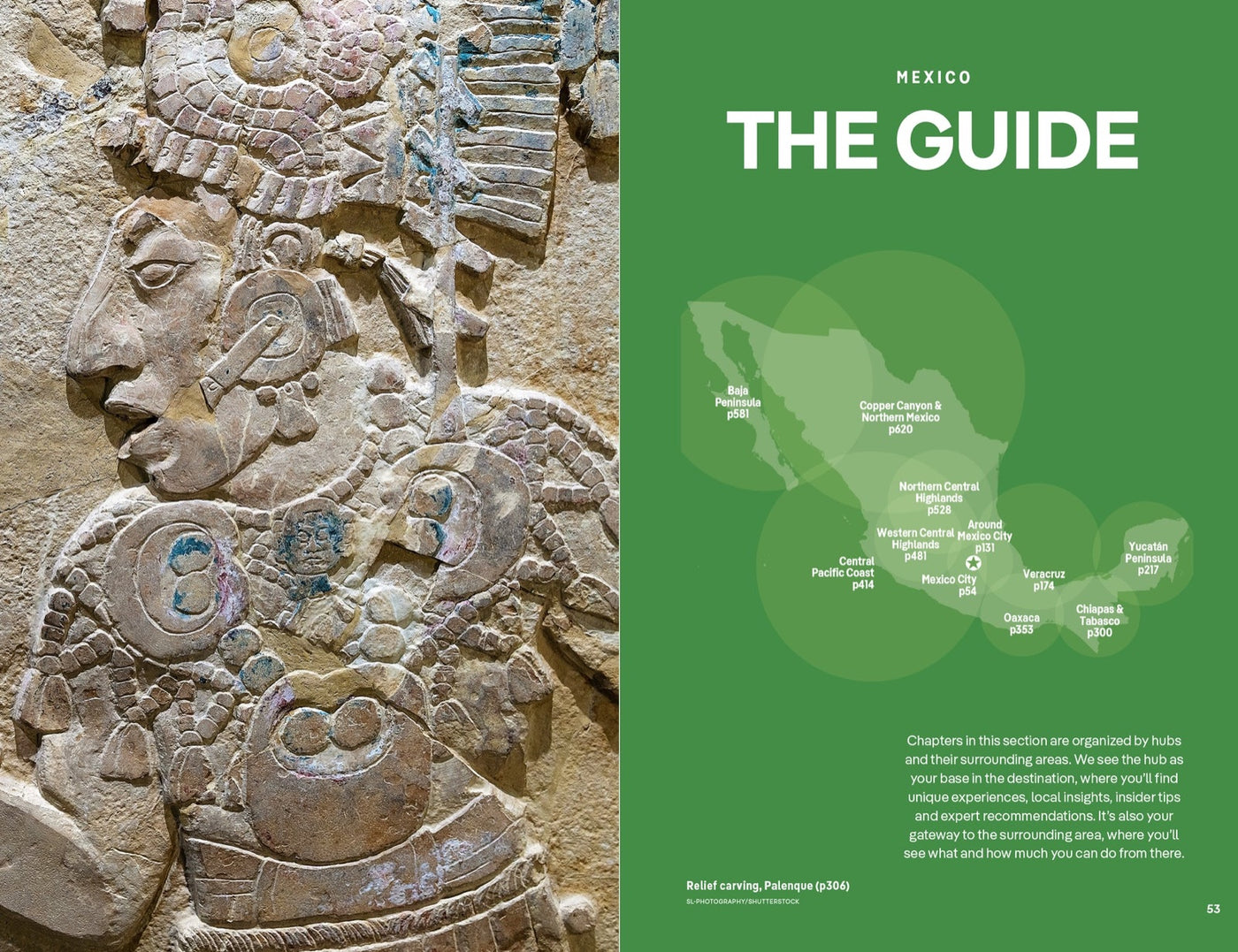 Lonely Planet Mexico inside page 10