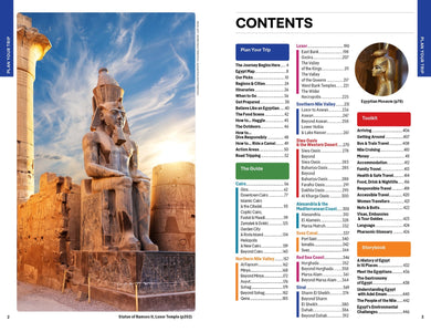 Lonely Planet Egypt inside page 1