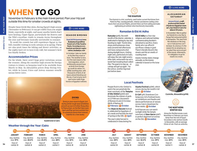 Lonely Planet Egypt inside page 6