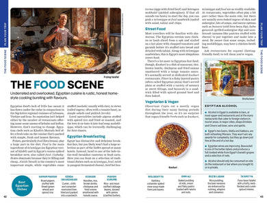 Lonely Planet Egypt inside page 9