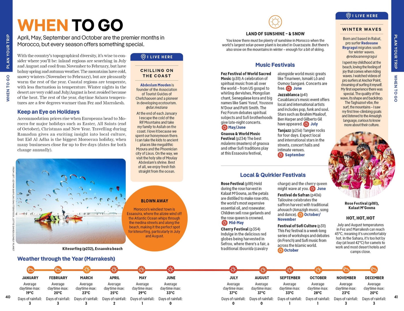 Lonely Planet Morocco inside page 6