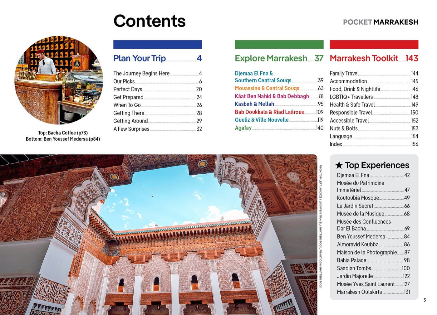 Lonely Planet Pocket Marrakesh inside page 1
