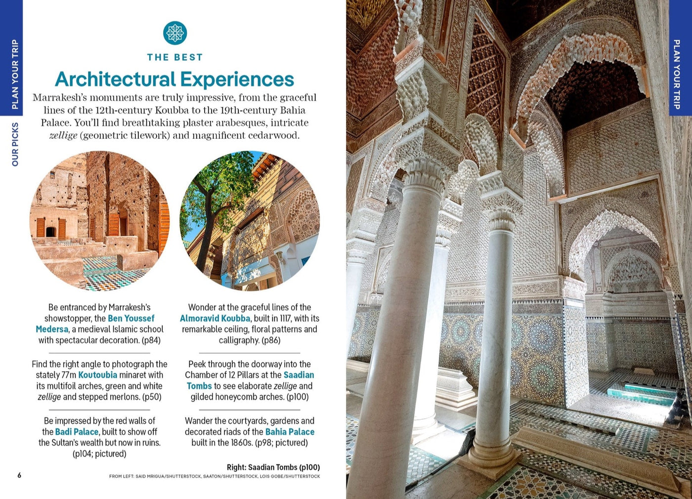 Lonely Planet Pocket Marrakesh inside page 2