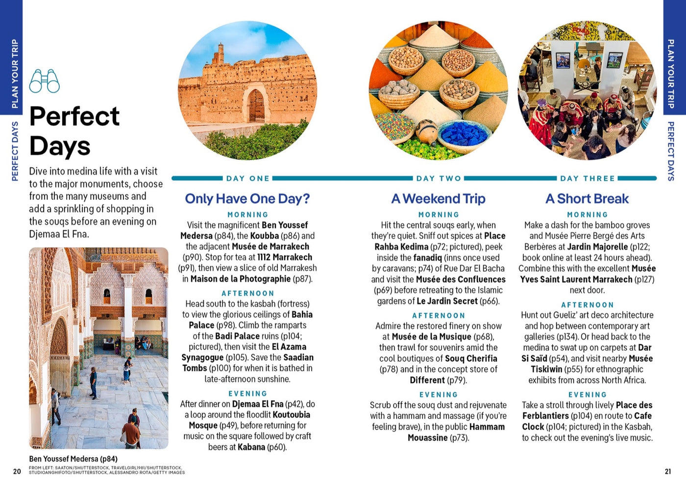 Lonely Planet Pocket Marrakesh inside page 4