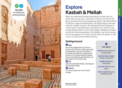 Lonely Planet Pocket Marrakesh inside page 9