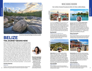 Lonely Planet Belize inside page 2
