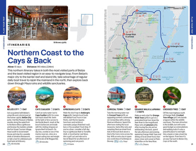 Lonely Planet Belize inside page 5