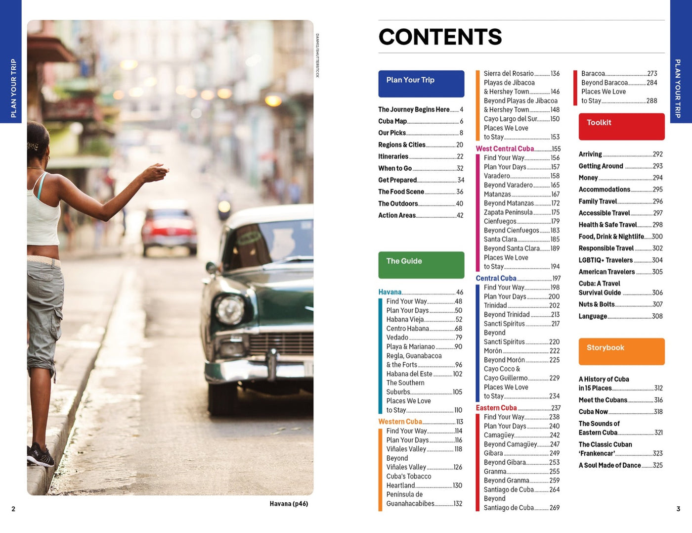 Lonely Planet Cuba inside page 1