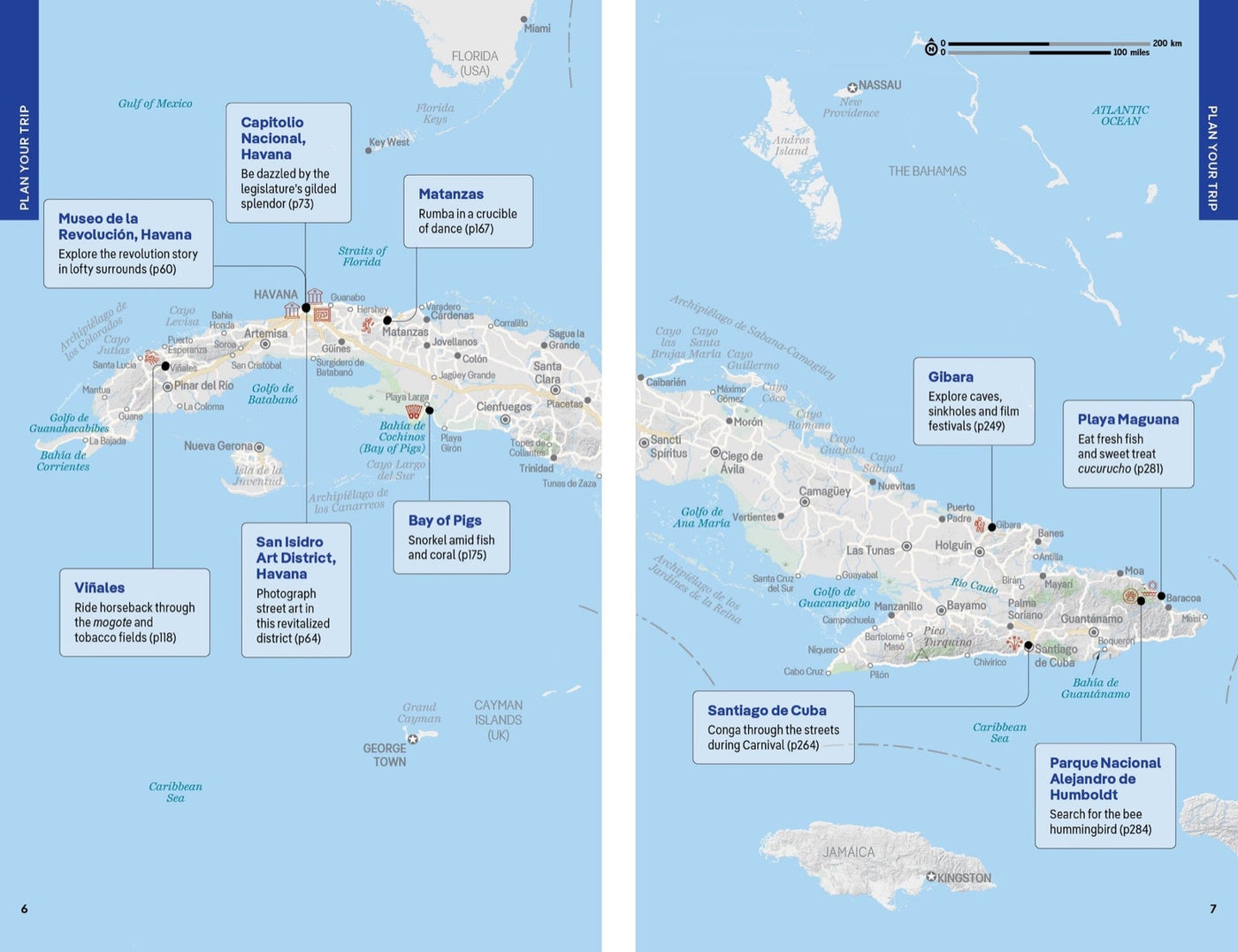 Lonely Planet Cuba inside page 3
