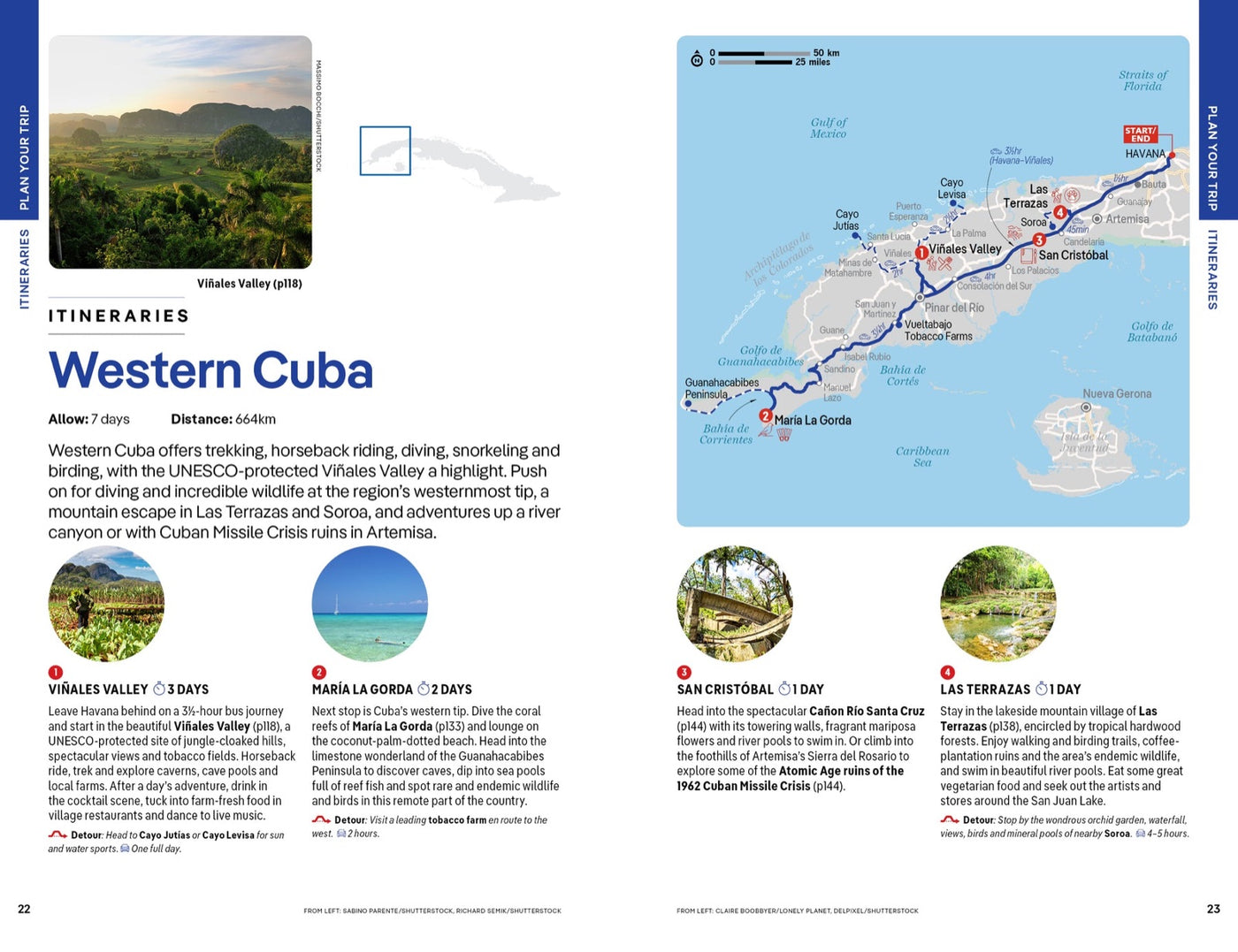 Lonely Planet Cuba inside page 5