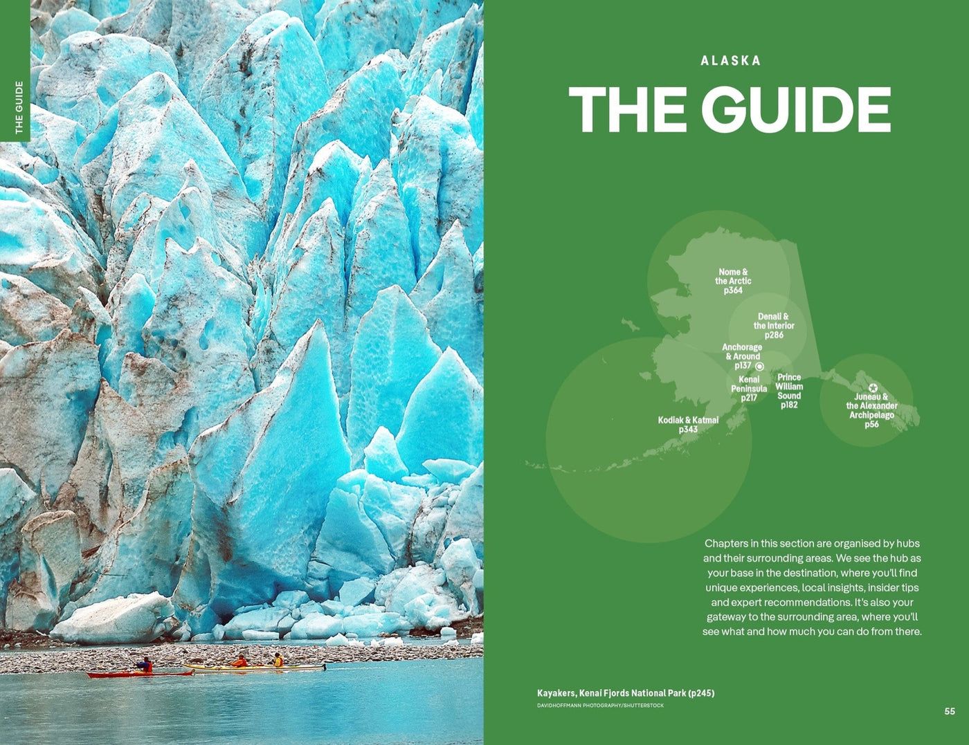 Lonely Planet Alaska inside page 8