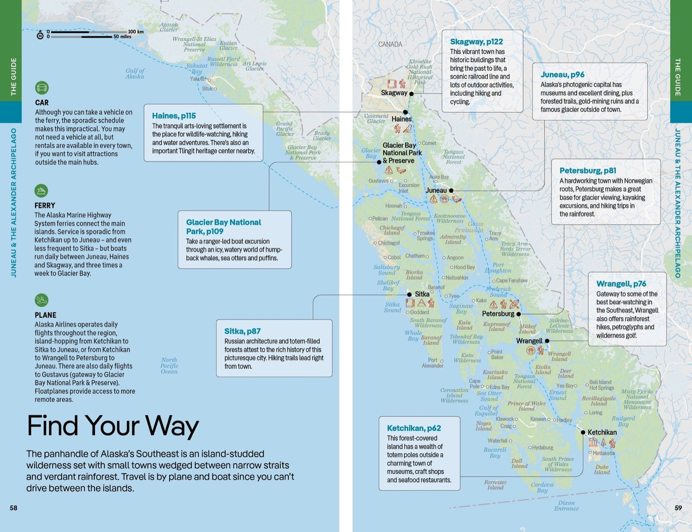 Lonely Planet Alaska inside page 10